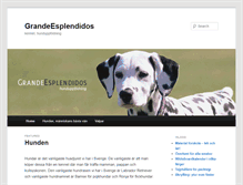 Tablet Screenshot of grandeesplendidos.se